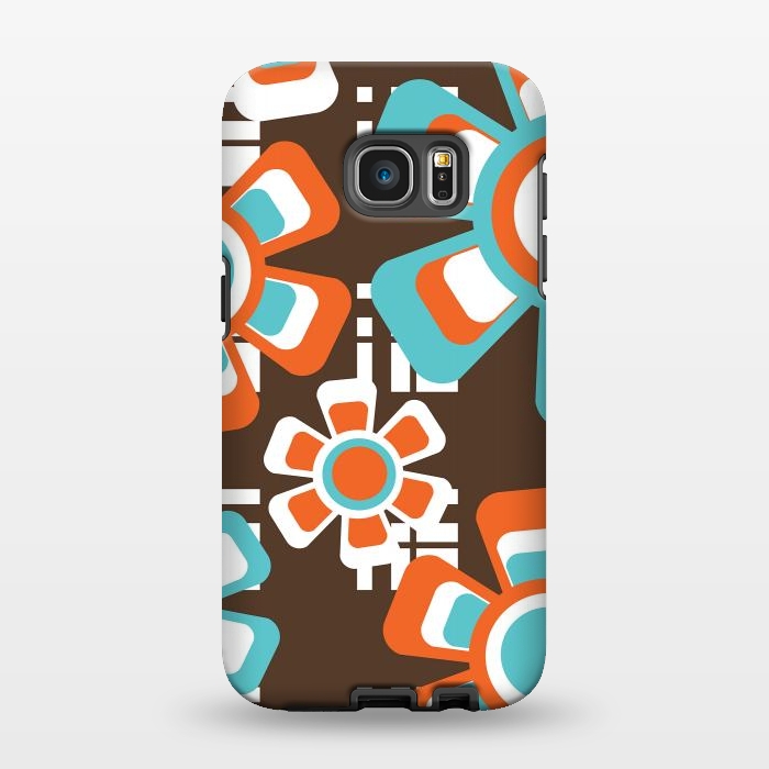 Galaxy S7 EDGE StrongFit Retro by Shelly Bremmer
