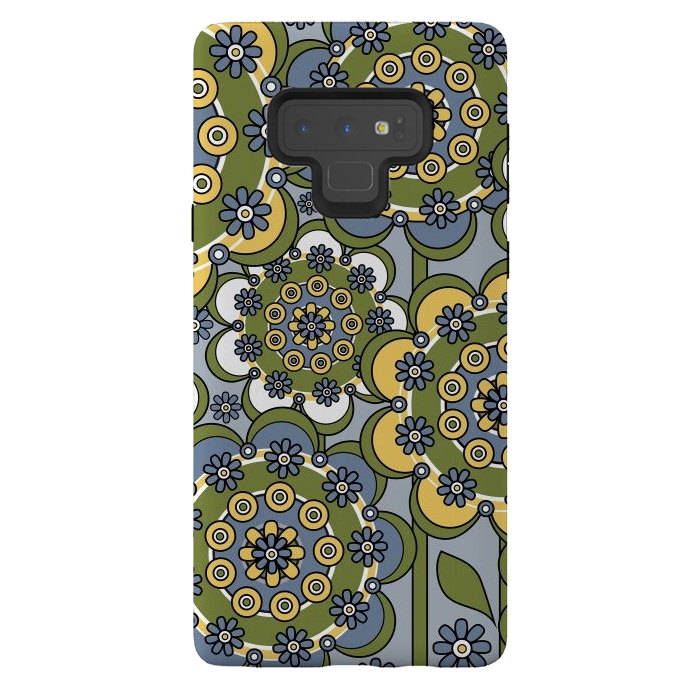 Galaxy Note 9 StrongFit Spring Garden by Shelly Bremmer