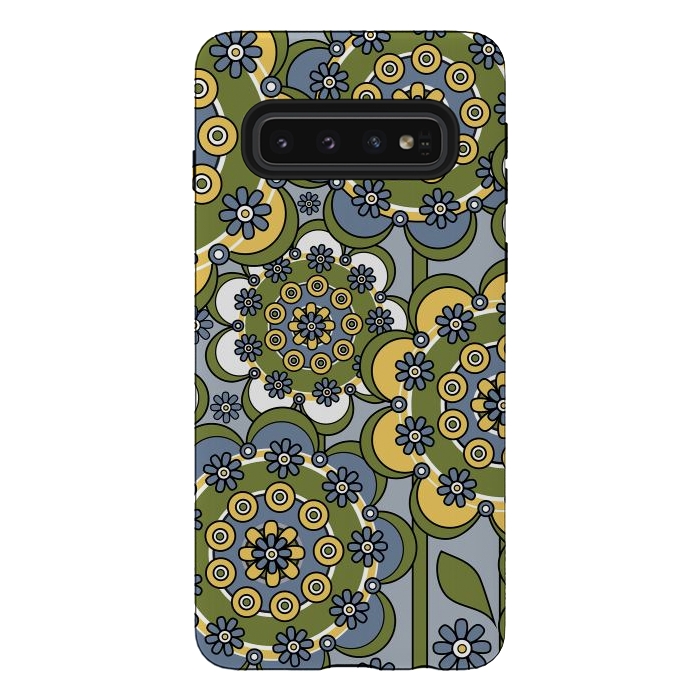 Galaxy S10 StrongFit Spring Garden by Shelly Bremmer
