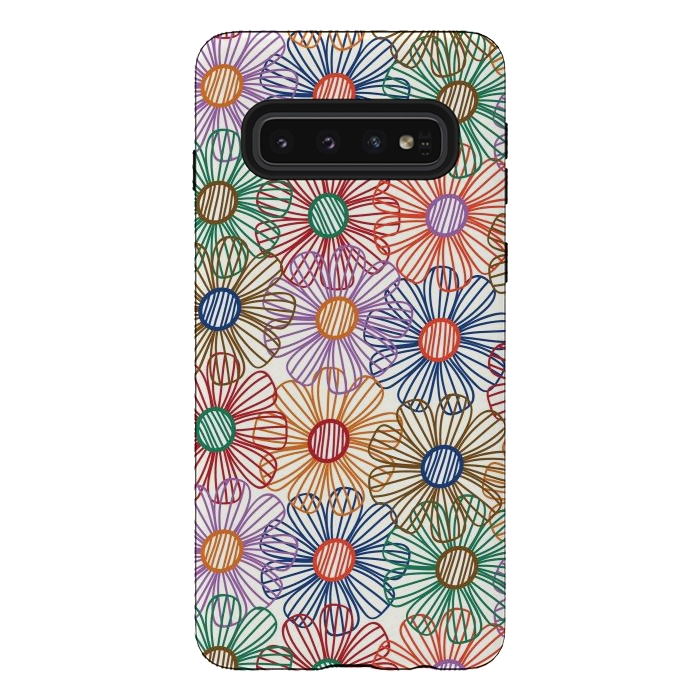 Galaxy S10 StrongFit Autumn by TracyLucy Designs