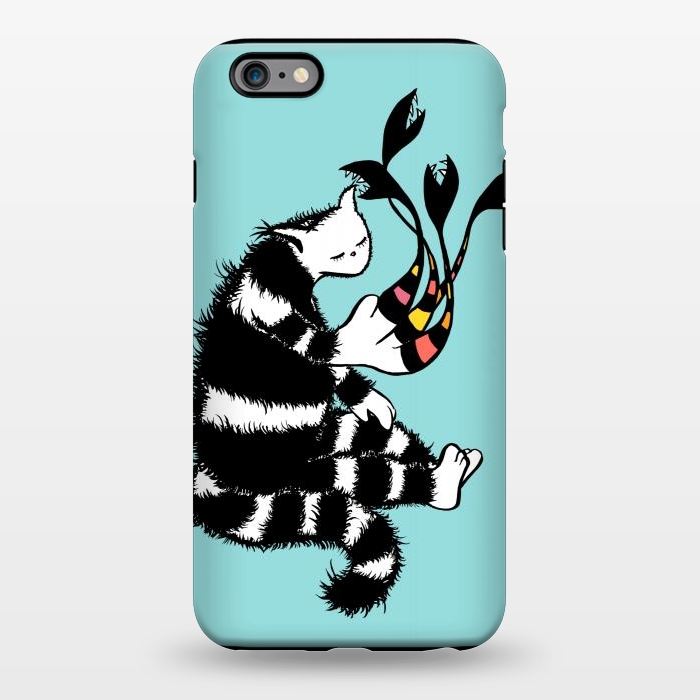 iPhone 6/6s plus StrongFit Weird Cat Character With Strange Deformed Paw by Boriana Giormova