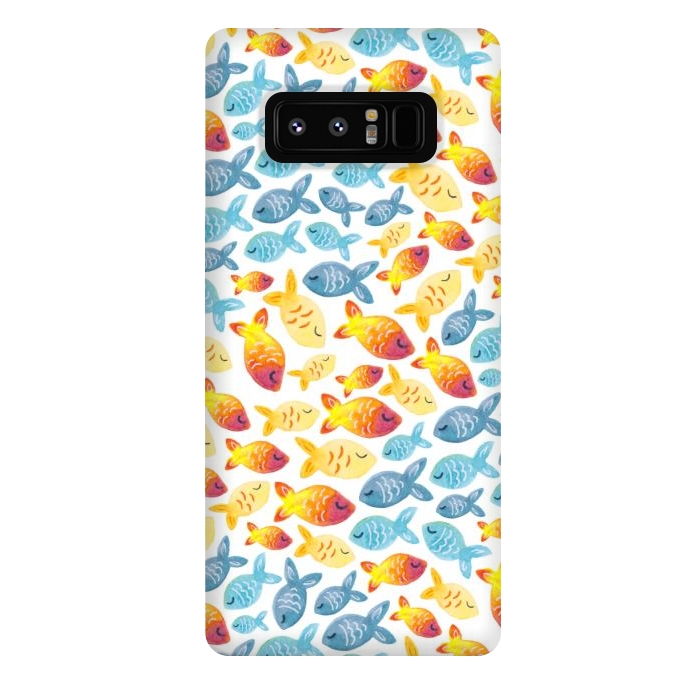 Galaxy Note 8 StrongFit Fishy Business by gingerlique