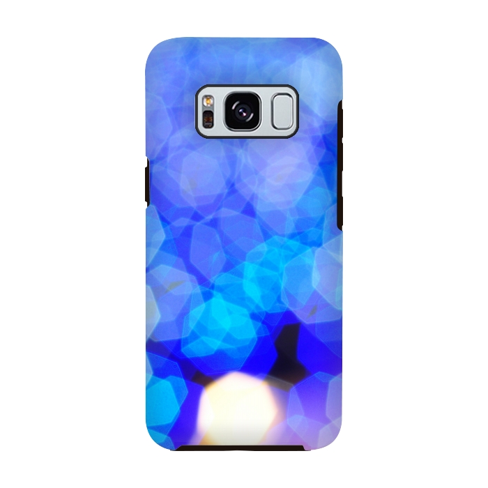Galaxy S8 StrongFit BLUE SHINY LIGHTS by MALLIKA