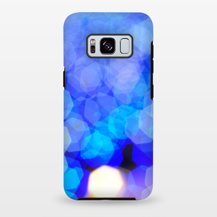 Galaxy S8 plus StrongFit BLUE SHINY LIGHTS by MALLIKA