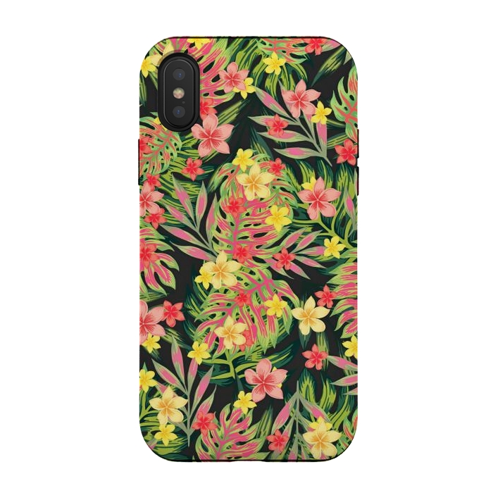 iPhone Xs / X StrongFit Tropical paradise by Jms