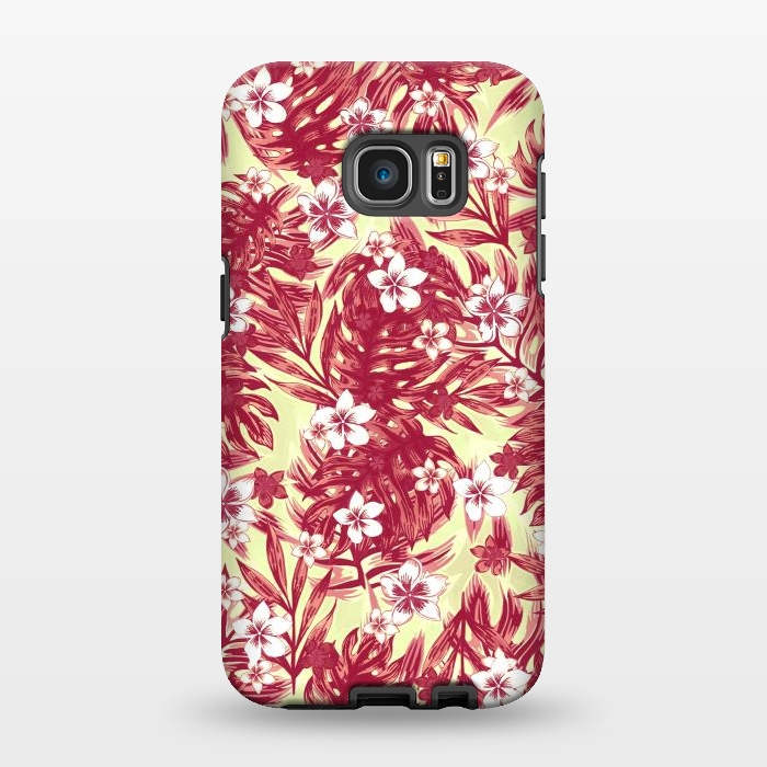 Galaxy S7 EDGE StrongFit Escape somewhere tropical by Jms