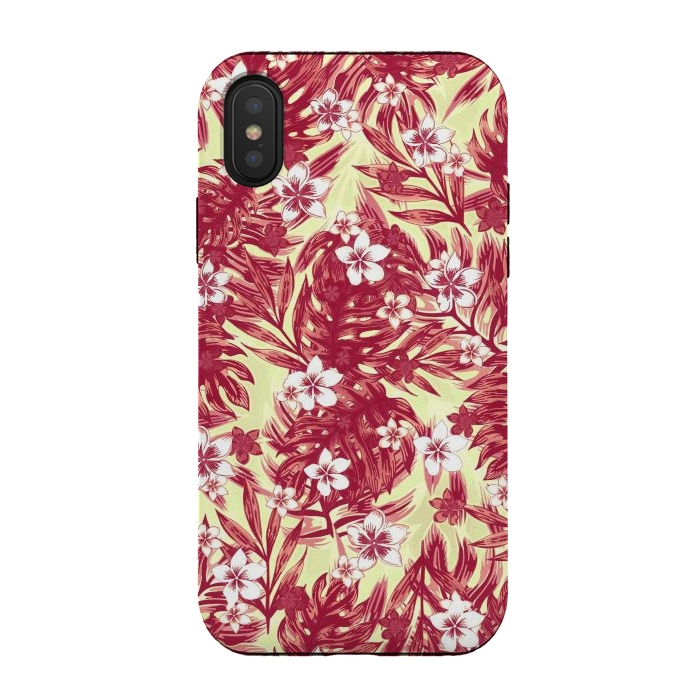 iPhone Xs / X StrongFit Escape somewhere tropical by Jms