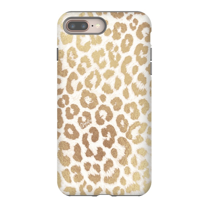 iPhone 7 plus StrongFit ReaL LeOpard - Greek Ancient Gold by ''CVogiatzi.