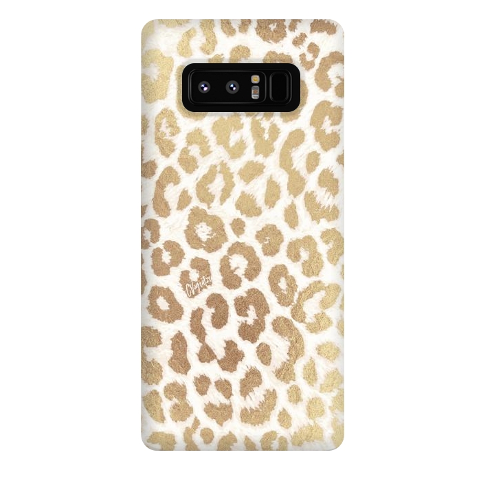 Galaxy Note 8 StrongFit ReaL LeOpard - Greek Ancient Gold by ''CVogiatzi.