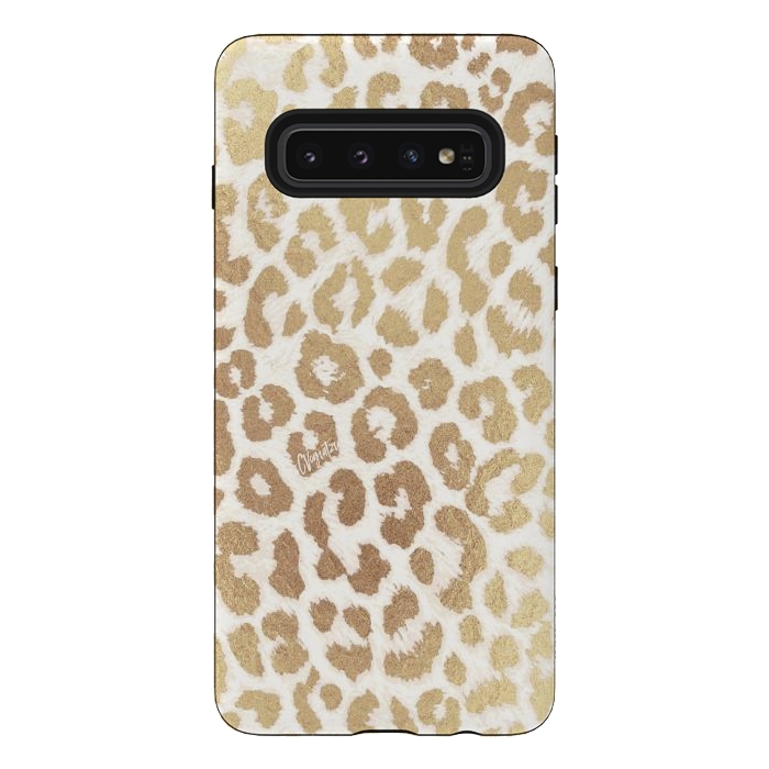 Galaxy S10 StrongFit ReaL LeOpard - Greek Ancient Gold by ''CVogiatzi.