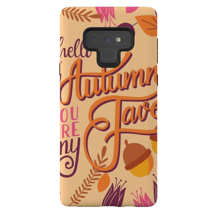 Galaxy Note 9 StrongFit Autumn, you are my fave 001 by Jelena Obradovic