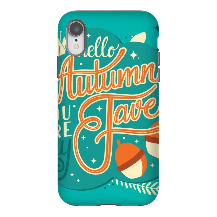 iPhone Xr StrongFit Autumn, you are my fave 003 by Jelena Obradovic