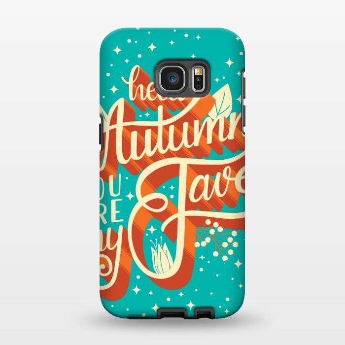 Galaxy S7 EDGE StrongFit Autumn, you are my fave, 005 by Jelena Obradovic
