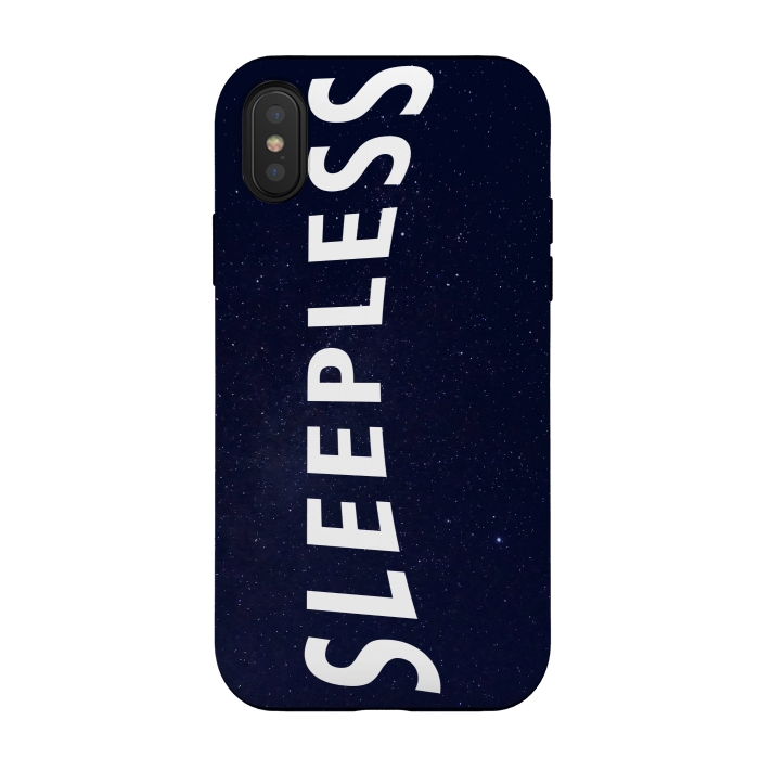 iPhone Xs / X StrongFit SLEEPLESS 2 by MALLIKA