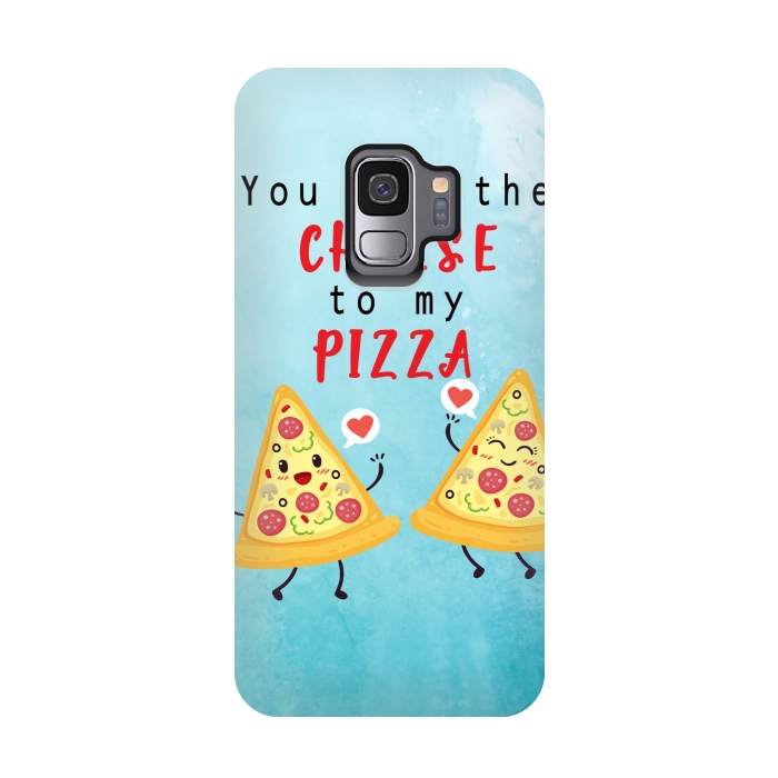 Galaxy S9 StrongFit CHEESE TO MY PIZZA by MALLIKA