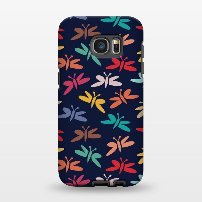 Galaxy S7 EDGE StrongFit Butterflies by Majoih