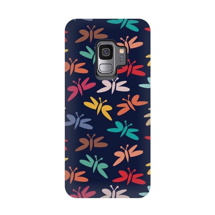 Galaxy S9 StrongFit Butterflies by Majoih