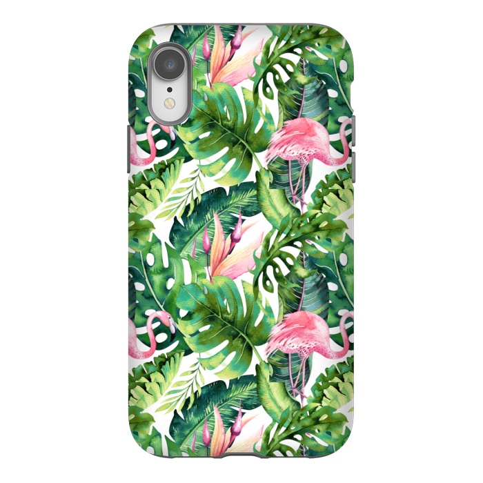 iPhone Xr StrongFit Flamingo Tropical || by Uma Prabhakar Gokhale