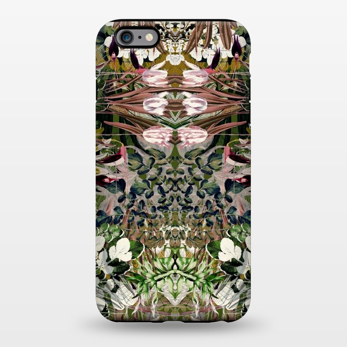 iPhone 6/6s plus StrongFit Vintage tulips and foliage botanical pattern by Oana 