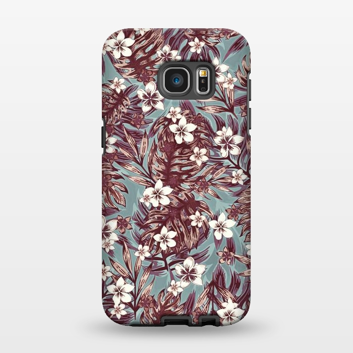 Galaxy S7 EDGE StrongFit Tropical design by Jms