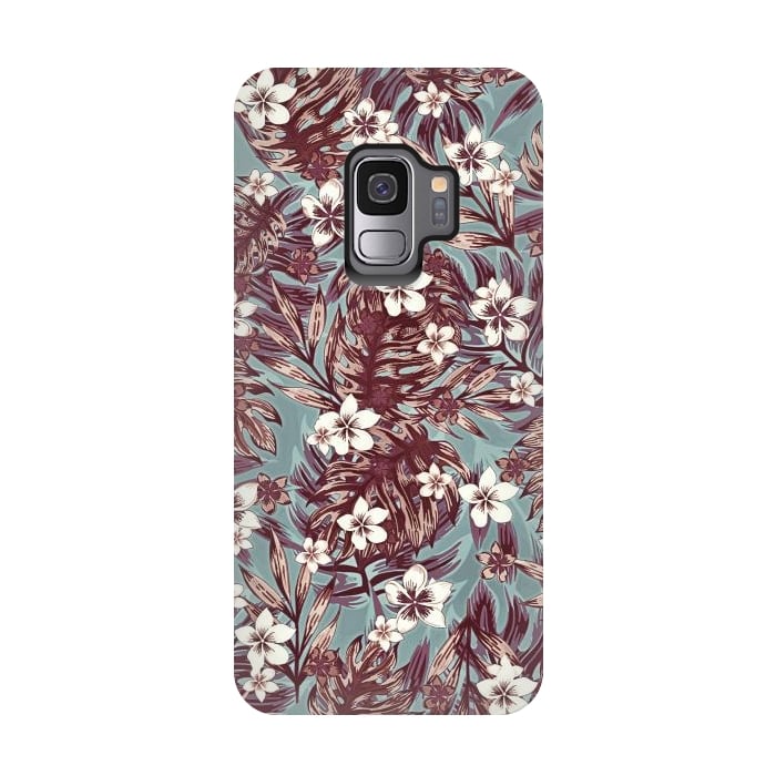 Galaxy S9 StrongFit Tropical design by Jms