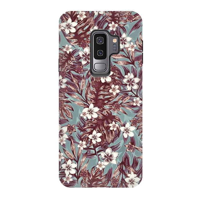 Galaxy S9 plus StrongFit Tropical design by Jms