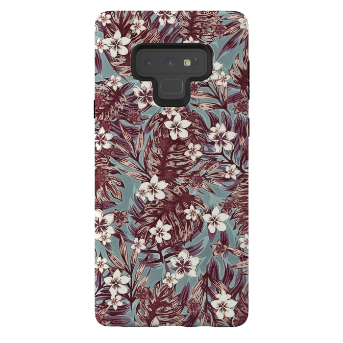 Galaxy Note 9 StrongFit Tropical design by Jms