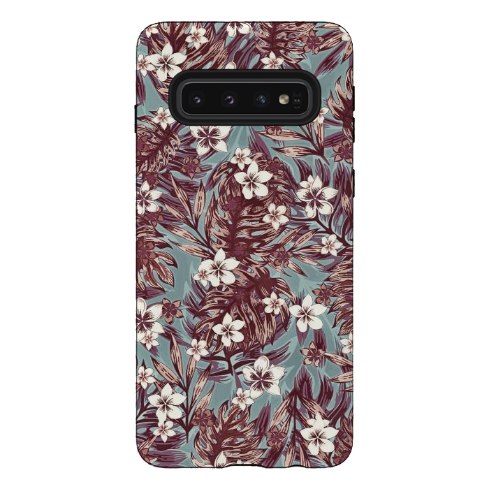Galaxy S10 StrongFit Tropical design by Jms