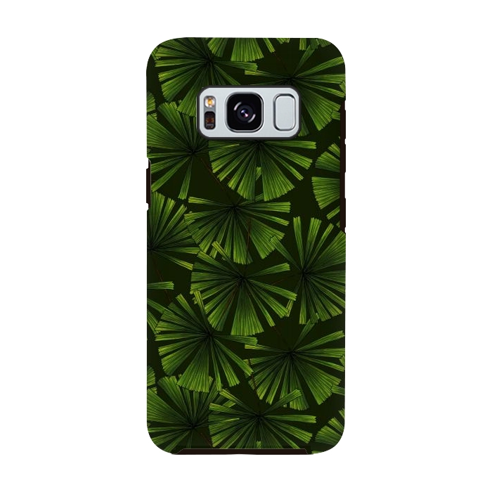 Galaxy S8 StrongFit Palm leaves 2 by Katerina Kirilova