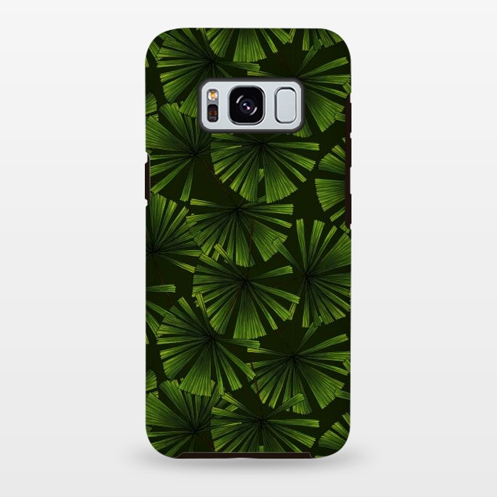 Galaxy S8 plus StrongFit Palm leaves 2 by Katerina Kirilova