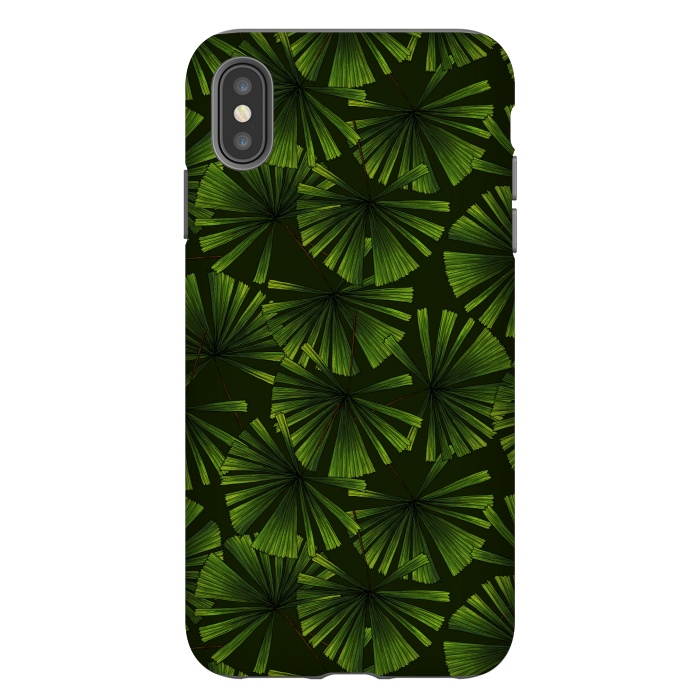 iPhone Xs Max StrongFit Palm leaves 2 by Katerina Kirilova