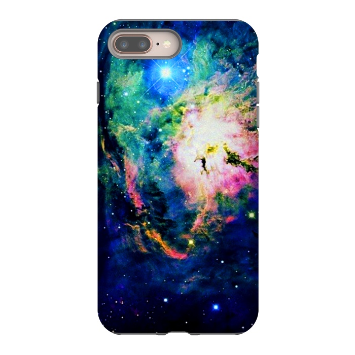 iPhone 7 plus StrongFit colorful nebula by haroulita