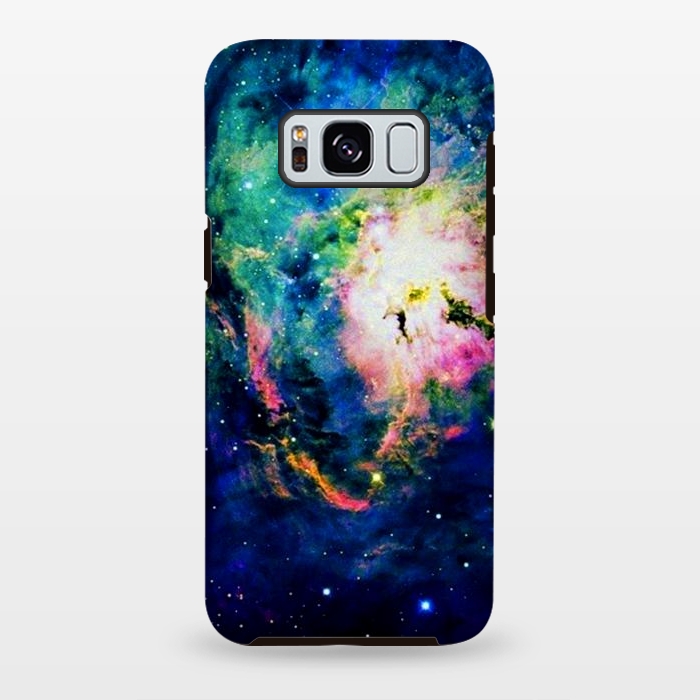 Galaxy S8 plus StrongFit colorful nebula by haroulita