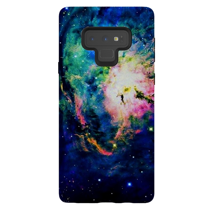 Galaxy Note 9 StrongFit colorful nebula by haroulita