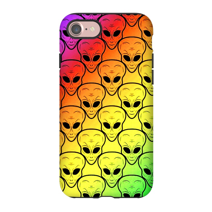iPhone 7 StrongFit aliens by haroulita
