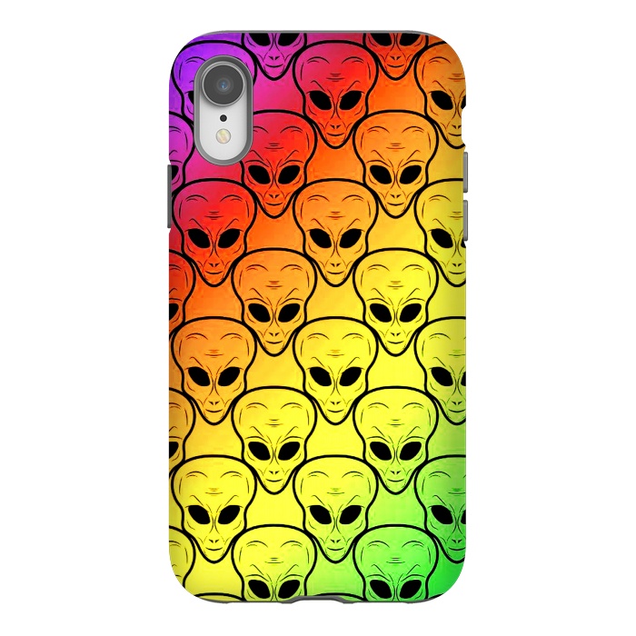 iPhone Xr StrongFit aliens by haroulita