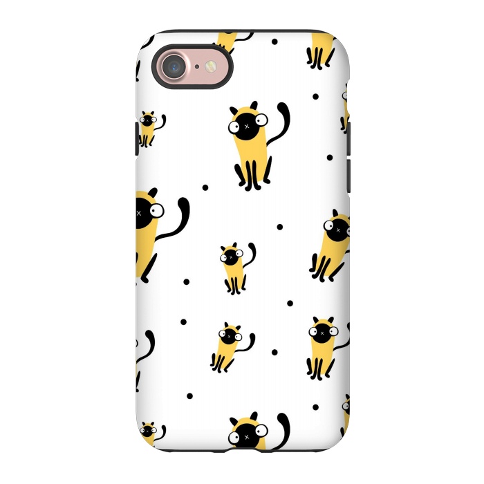 iPhone 7 StrongFit cool cats by haroulita