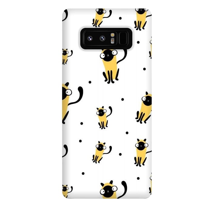 Galaxy Note 8 StrongFit cool cats by haroulita