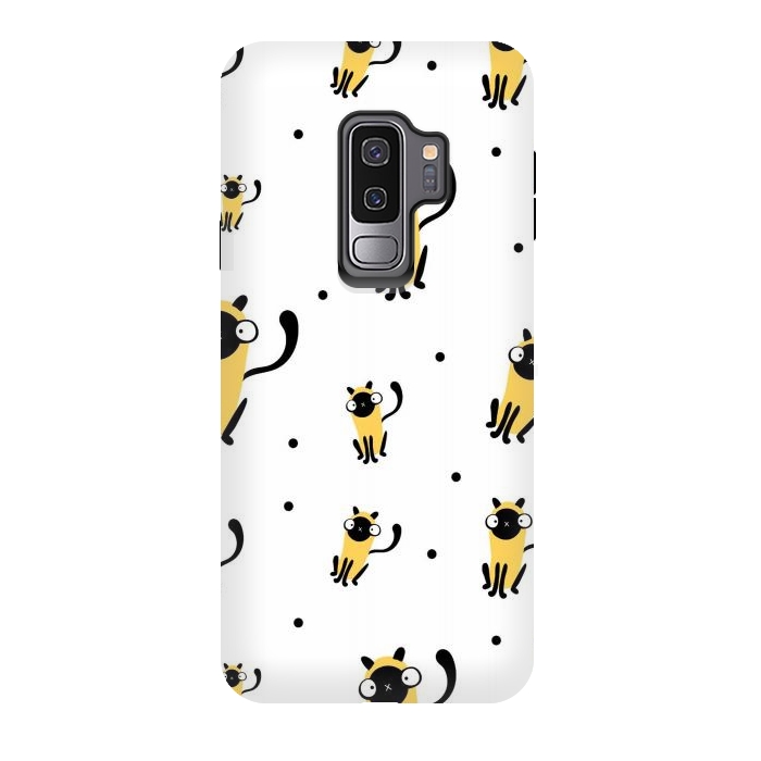 Galaxy S9 plus StrongFit cool cats by haroulita