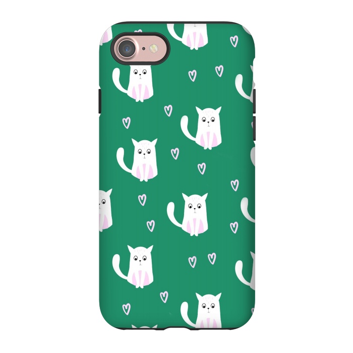 iPhone 7 StrongFit cats pattern by haroulita