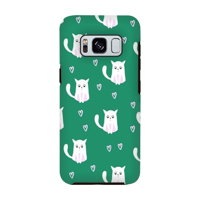 Galaxy S8 StrongFit cats pattern by haroulita