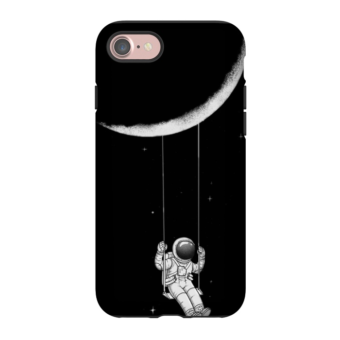 iPhone 7 StrongFit moon astronaut by haroulita