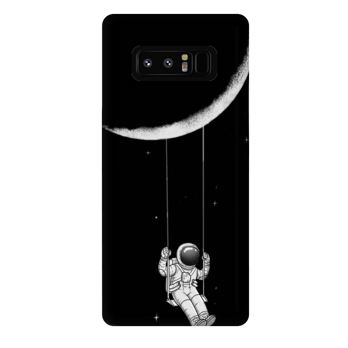 Galaxy Note 8 StrongFit moon astronaut by haroulita