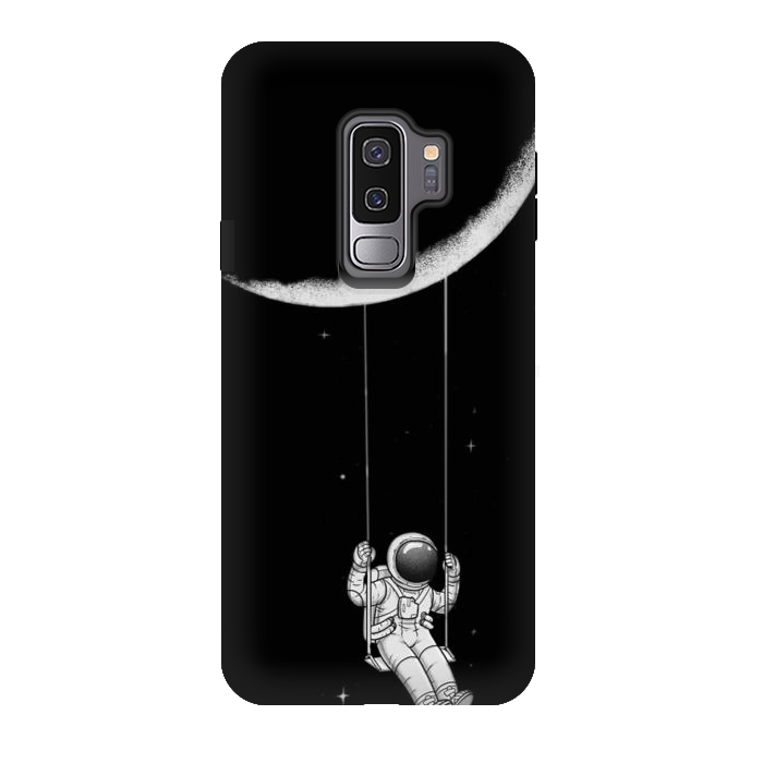 Galaxy S9 plus StrongFit moon astronaut by haroulita
