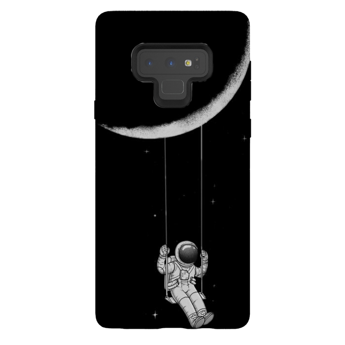 Galaxy Note 9 StrongFit moon astronaut by haroulita