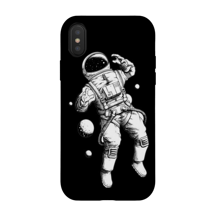 iPhone Xs / X StrongFit astronaut by haroulita