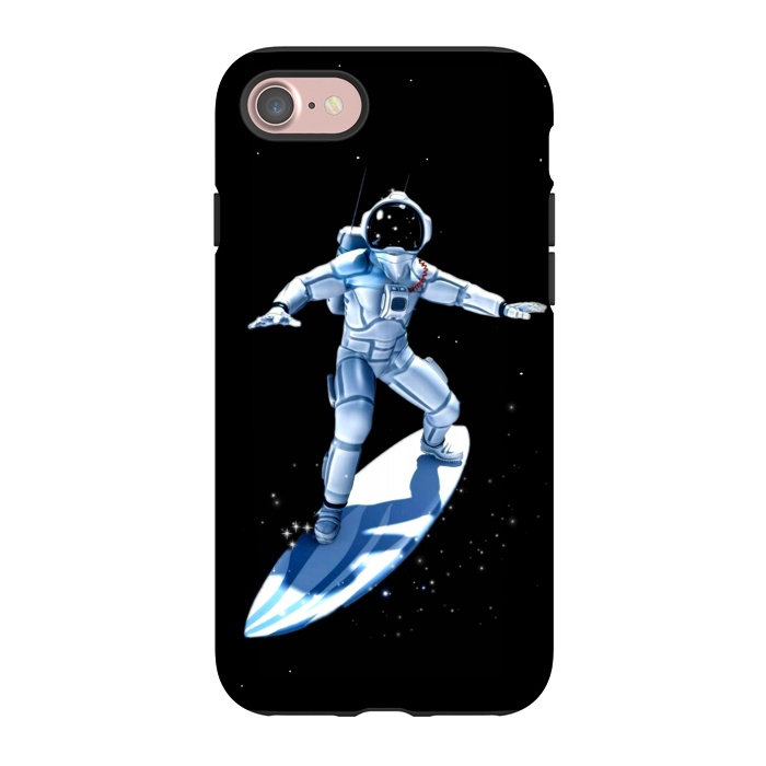 iPhone 7 StrongFit surf astronaut by haroulita