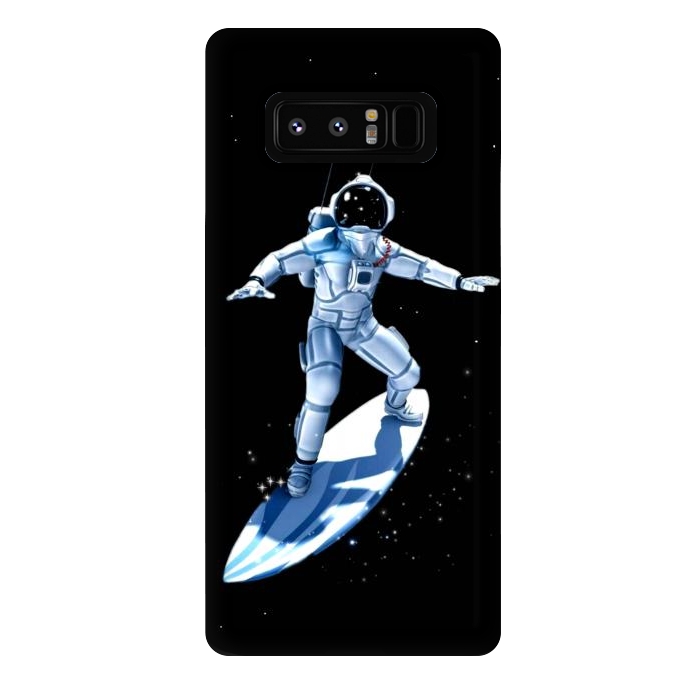Galaxy Note 8 StrongFit surf astronaut by haroulita
