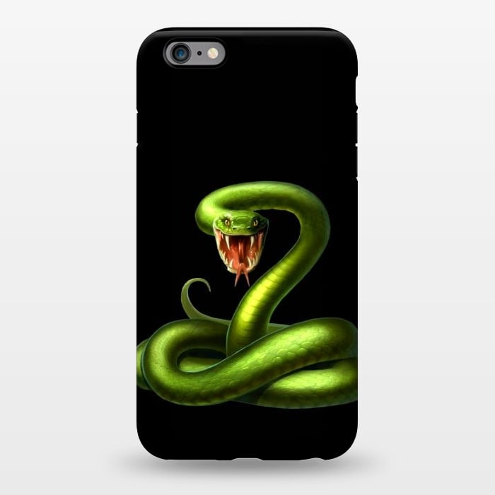 iPhone 6/6s plus StrongFit green snake by haroulita