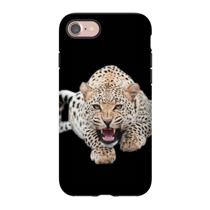 iPhone 7 StrongFit wild leopard by haroulita